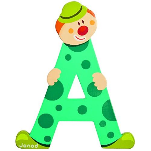 A Clown Alphabet Individual Letter - Bath Time Fun