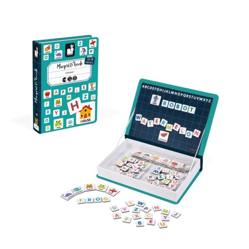English Alphabet Magneti’Book - Puzzle Night Fun