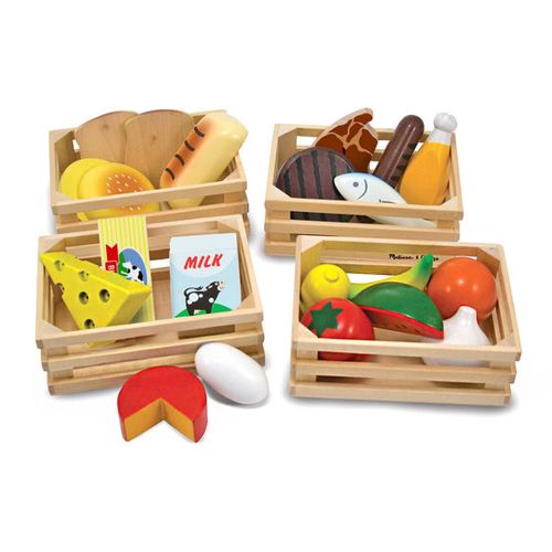 Food Groups – Wooden Play Food - Make Believe Play