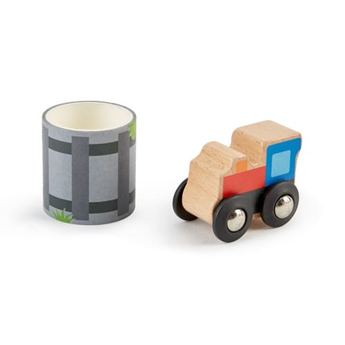 Hape Train & Tape Display - Motor Fun Pick