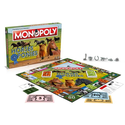 Monopoly: Horses & Ponies - Mess Free Play