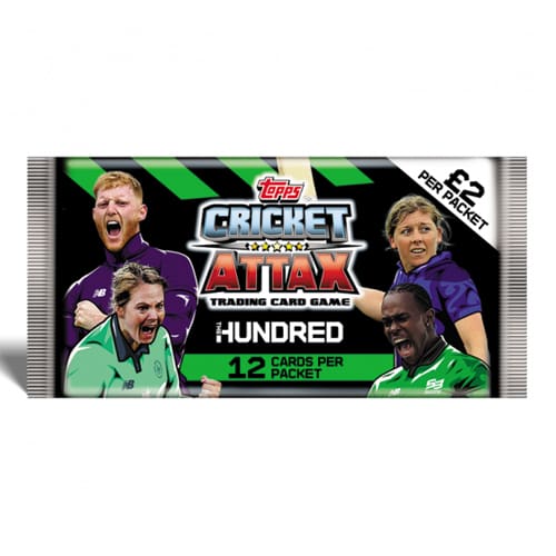 Match Attax: Cricket Attax 2022 The Hundred Card – Booster Pack - Card Fan Pick