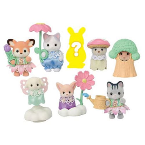 Sylvanian Families – Baby Collectibles – Blooming Baby Friends Series Blind Bag - Pretend Fun Pick