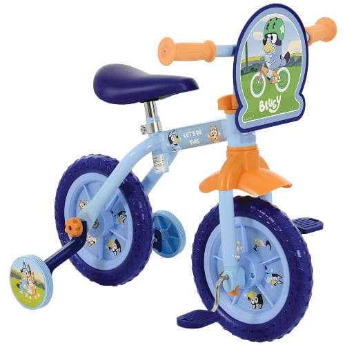 Bluey 2 in 1 10″ Training Bike - Play Track Pick