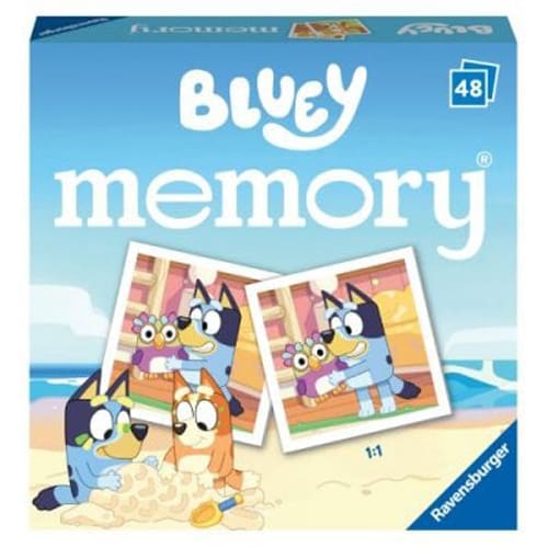 Ravensburger Bluey Mini Memory Game - Story Play Set