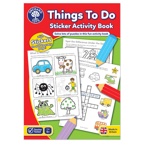 Things To Do Activity Book - Read and Play